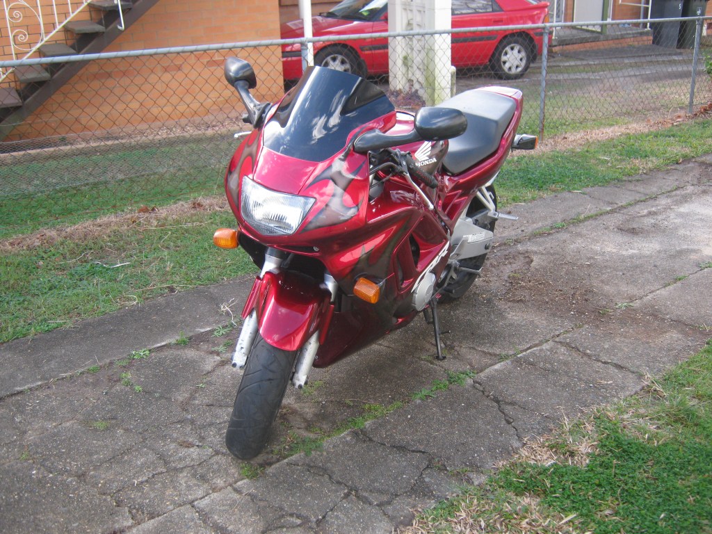 The CBR when I new set of EBay fairing