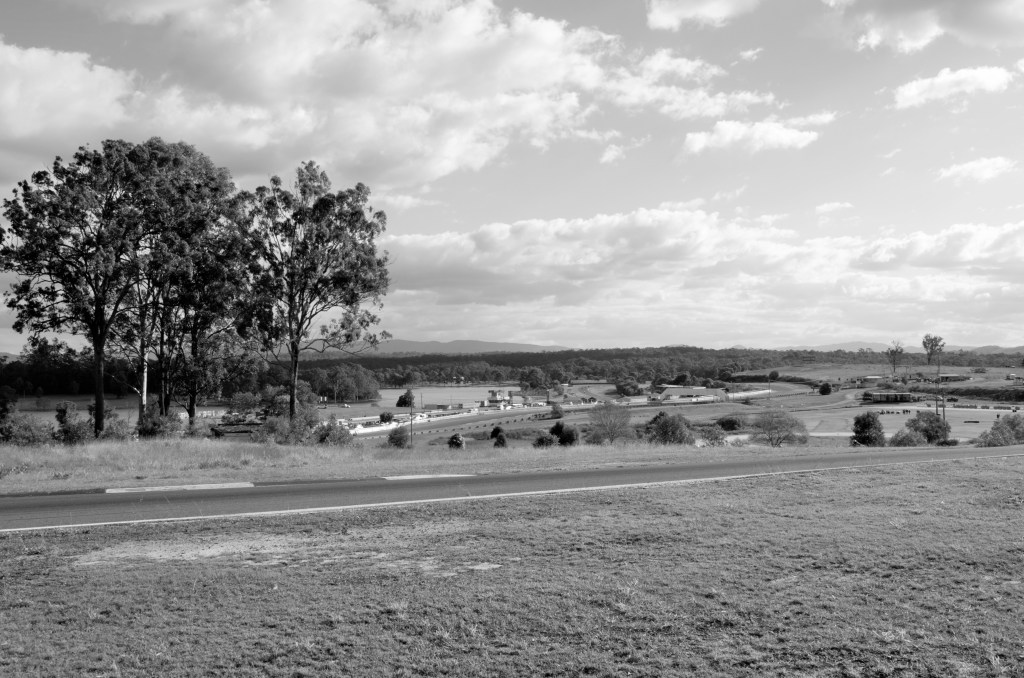 Beautiful view looking over the track at the highest point called Eastern Loop